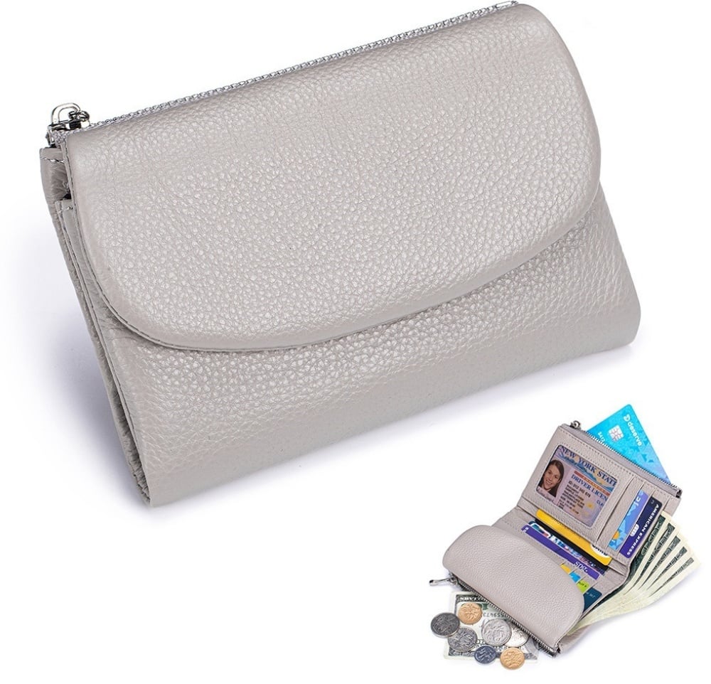 ⏰Last Day 49% OFF⏰Unisex Pebble Leather Wallet🔥