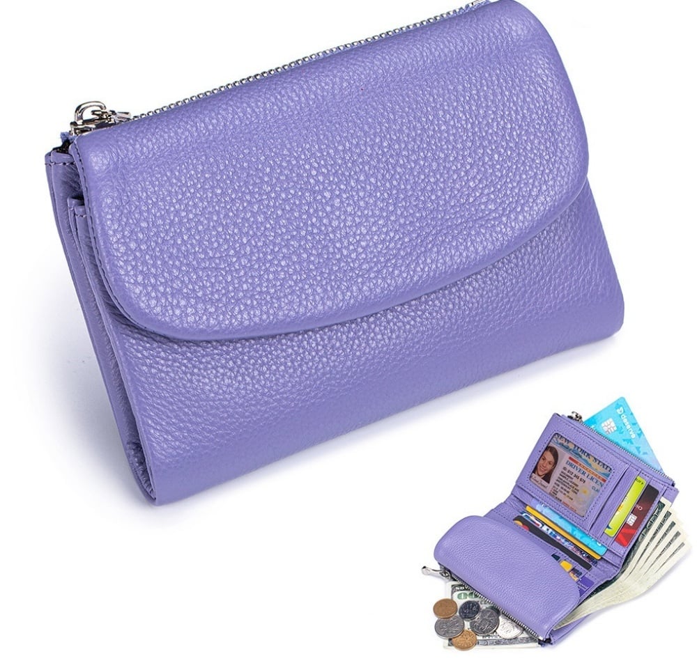 ⏰Last Day 49% OFF⏰Unisex Pebble Leather Wallet🔥