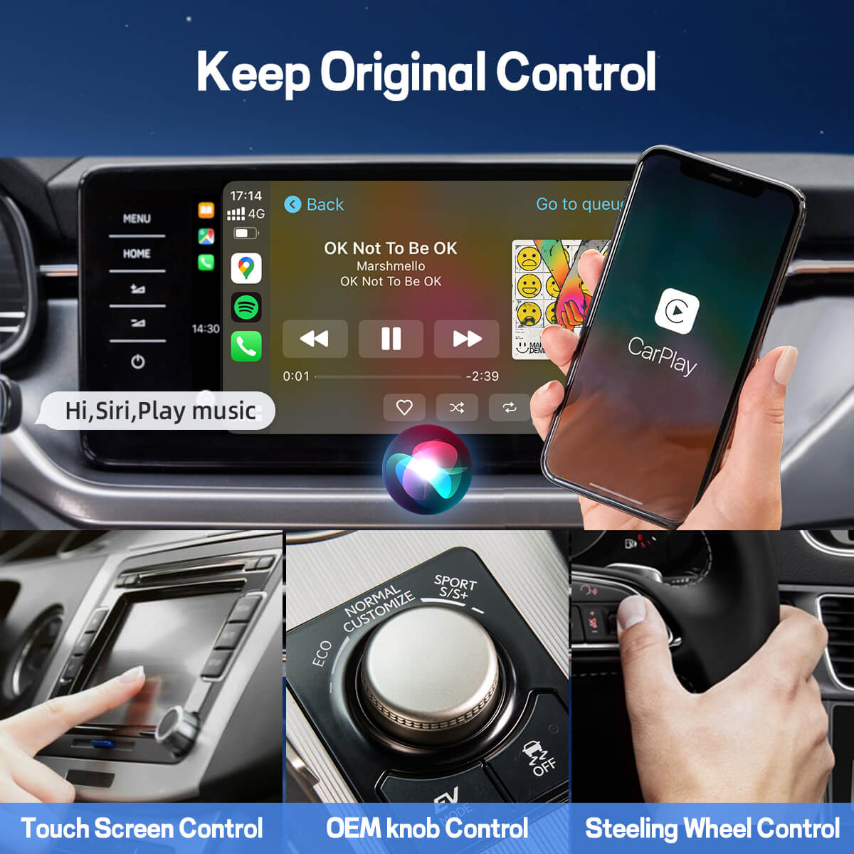 (Today Special Offer 46% OFF) U2AIR Pro Wireless CarPlay Adapter