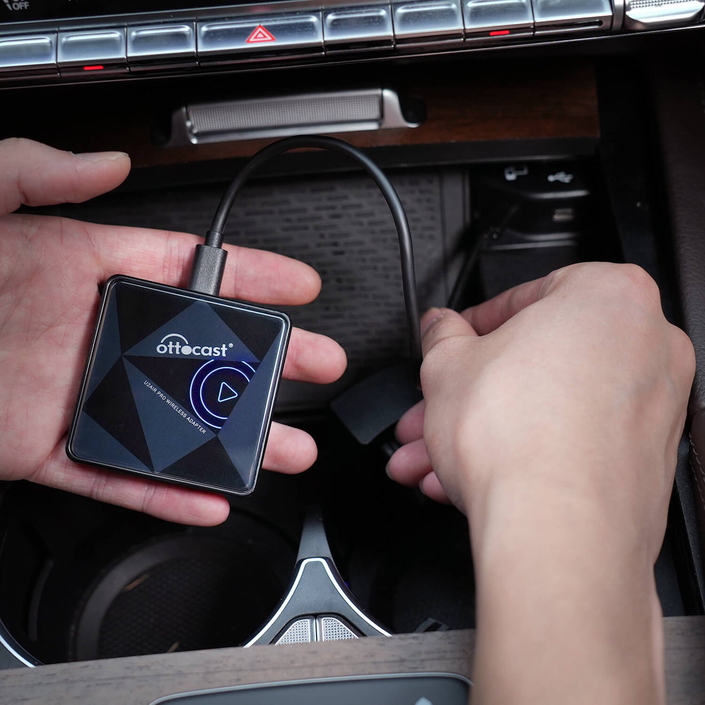 (Today Special Offer 46% OFF) U2AIR Pro Wireless CarPlay Adapter