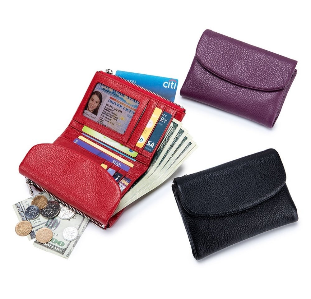⏰Last Day 49% OFF⏰Unisex Pebble Leather Wallet🔥