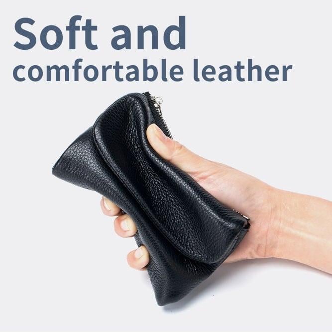 ⏰Last Day 49% OFF⏰Unisex Pebble Leather Wallet🔥