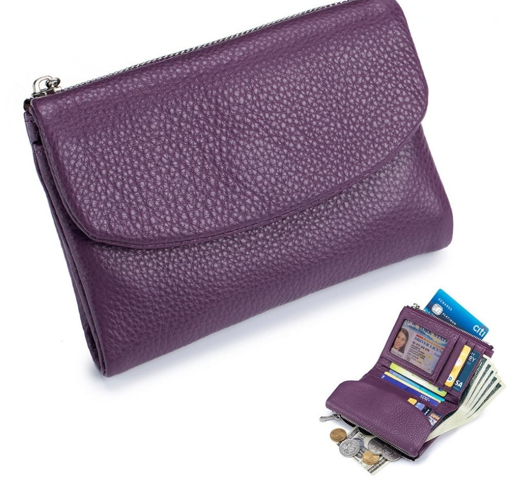 ⏰Last Day 49% OFF⏰Unisex Pebble Leather Wallet🔥