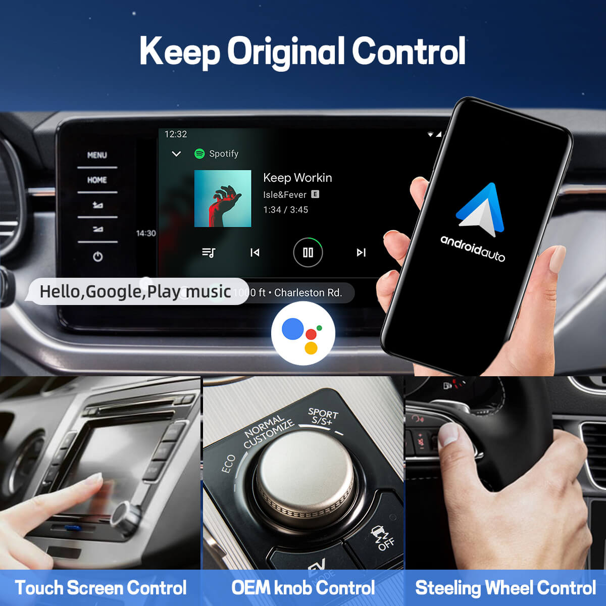 (Today Special Offer 26% OFF)) A2Air Pro Wireless Android Auto Adapter