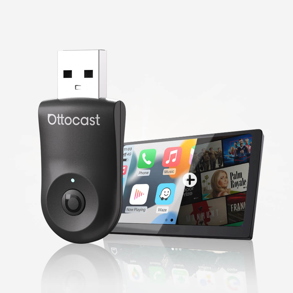 Mini Wireless CarPlay/Android Auto Adapter