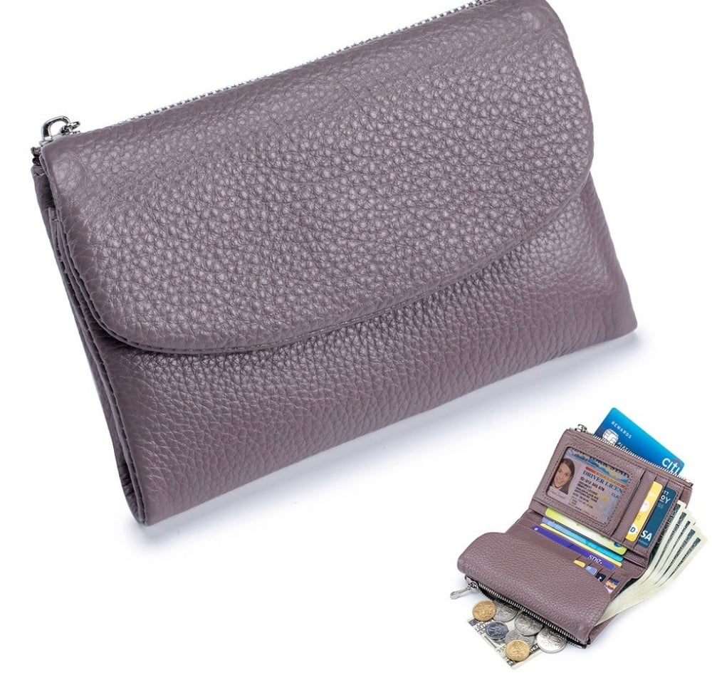 ⏰Last Day 49% OFF⏰Unisex Pebble Leather Wallet🔥