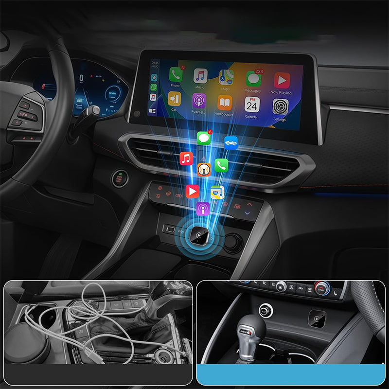 Mini Wireless Carplay Adapter for iPhone/Android